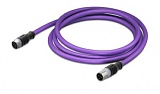 Кабель CANopen/DeviceNet; Розетка M12A; прямая; Штекер M12A; прямой; 5-пол.; Длина: 20 м