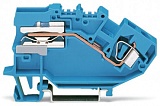 1-проводные распределительные клеммы с размыкателем; 3; CAGE CLAMP®; 6,00 mm²; серые