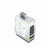 Управляемый коммутатор Lean; 8-портовый 1000Base-T; 2-слотовый 1000Base-SX/LX; светло-серые