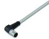 Кабель электропитания; Розетка M12B; прямая; 4-пол.; Длина: 2 м