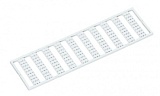 Маркировочная карта WMB; в картах; МАРКИРОВАНО; 41 ... 50&10X; not stretchable; Горизонтальная маркировка; с креплением на защелке; белые