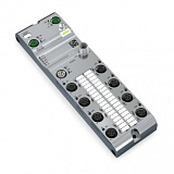 8-Port-IO Link Master Class B; Profinet; 24 В постоянного тока / 2,0 А; Соединение 8xM12; WideLine