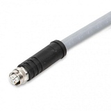 Кабель электропитания; Розетка M12L; прямая; 5-пол.; Длина: 15 м