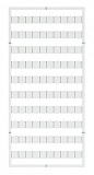 Маркировочная карта WTB; в картах; not stretchable; без печати; с креплением на защелке; белые