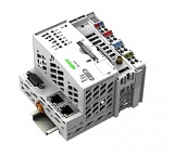 Controller PFC200; 2nd Generation; 2 x ETHERNET, RS-232/-485, Mobile Radio Module 4G; EU version; Ext. Temperature