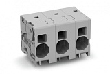 Клемма на печатную плату; 16 мм²; Шаг контактов 15 мм; 8-пол.; Push-in CAGE CLAMP®; 16,00 mm²; серые