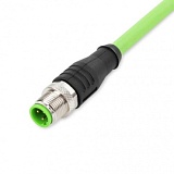 Кабель ETHERNET; Штекер M12D; прямой; 4-пол.; Длина: 20 м