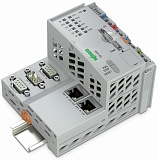 Контроллер PFC200; 2-е поколение; 2 x ETHERNET, RS-232/-485, CAN, CANopen, PROFIBUS Slave; Технология телеуправления; Внешняя температура