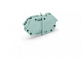 Проходные клеммы; 4 mm²; Шаг контактов 7 мм; 1-пол.; CAGE CLAMP®; 4,00 mm²; серые