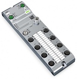16-канальный дискретный вход; EtherCAT; тока; Соединение 8xM12; WideLine