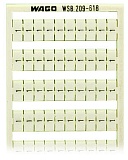 Маркировочная карта WSB; в картах; МАРКИРОВАНО; 1 / 2 (50 каждый); not stretchable; Вертикальная маркировка; с креплением на защелке; белые