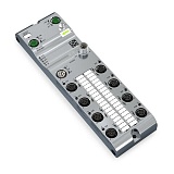 8-Port-IO Link Master Class A; Profinet; 24 В постоянного тока / 2,0 А; Соединение 8xM12; WideLine