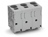 Клемма на печатную плату; 16 мм²; Шаг контактов 15 мм; 3-пол.; Push-in CAGE CLAMP®; 16,00 mm²; серые