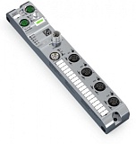 4-Port-IO Link Master Class B; EtherCAT; 24 В постоянного тока / 2,0 А; Соединение 4xM12; SlimLine