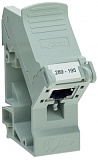 Интерфейсный модуль; RJ-45; Технология IDC; Кат. 6; в монтажном держателе; с экранированным соединением