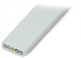 Плоский кабель; Eca; 5G 16 мм²; PVC; 3L + N + PE; 0,6/1 кВ; 16,00 mm²; светло-серые